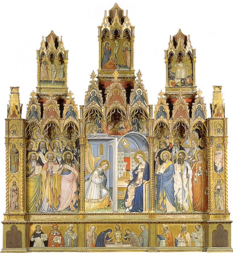 Giovanni del Biondo, "Annunciation"